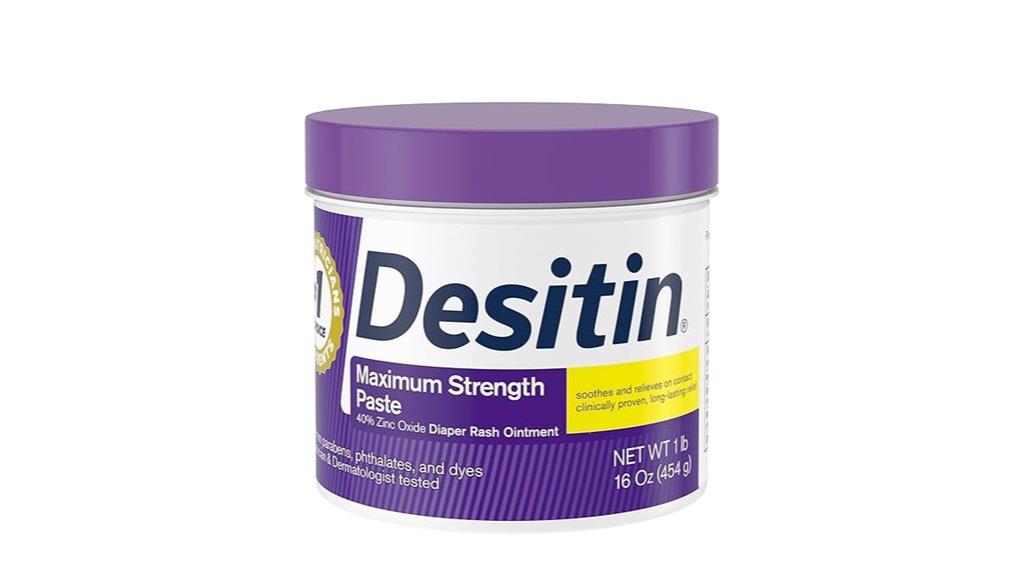 maximum strength diaper rash cream