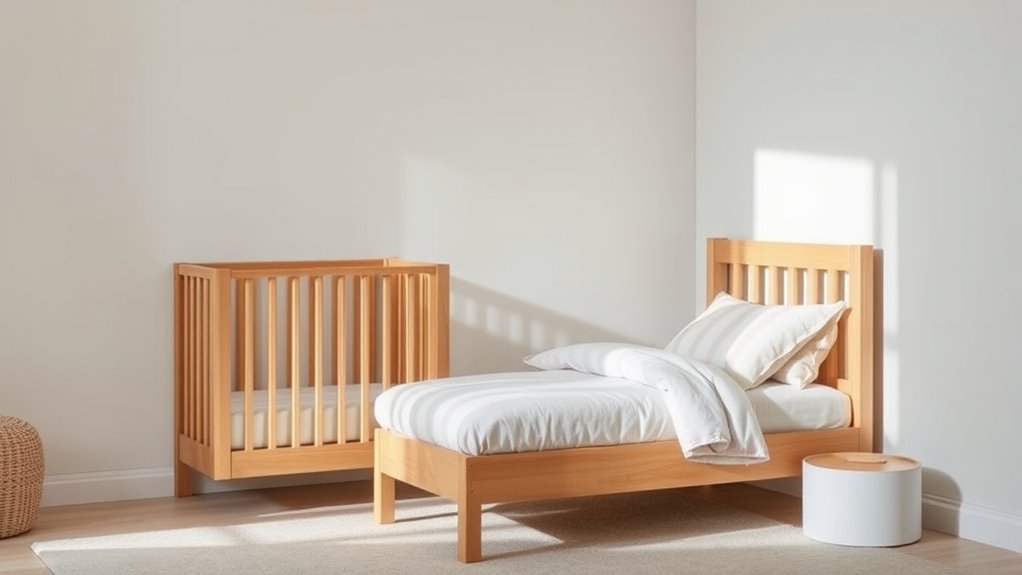 mini crib toddler conversion kits