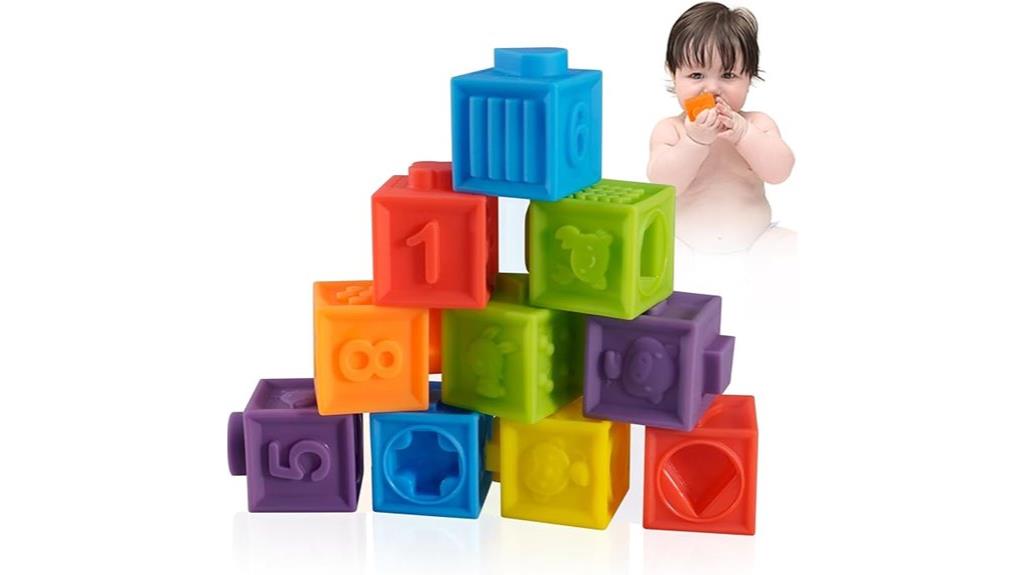 mini soft stacking blocks