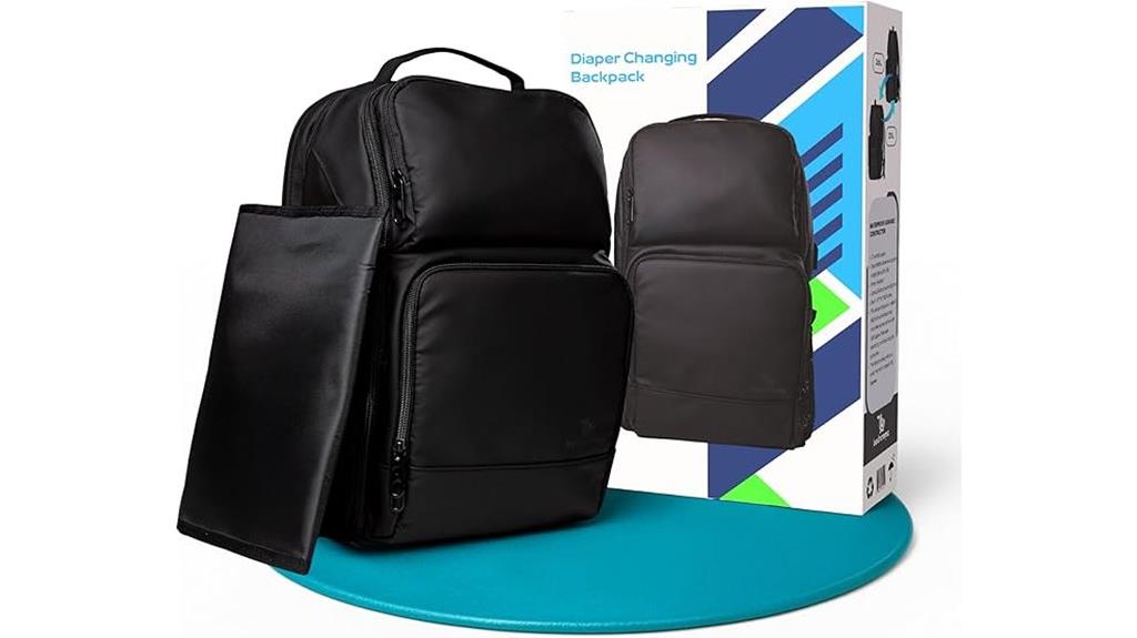 mom and dad diaper backpack