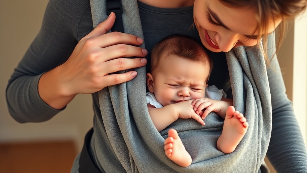 monitor baby and parent comfort