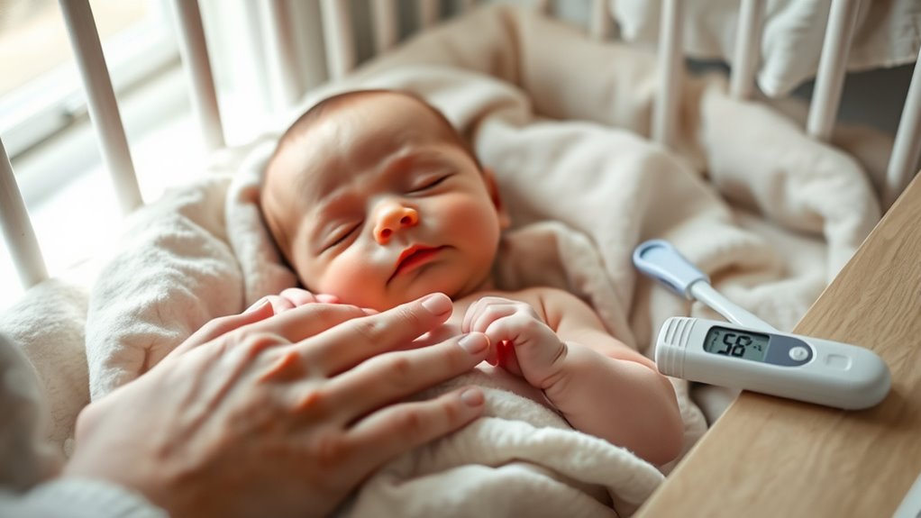 monitor breathing for warning signs