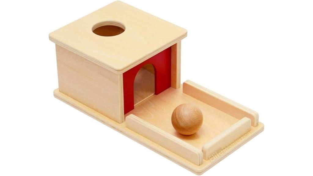 montessori object permanence toy