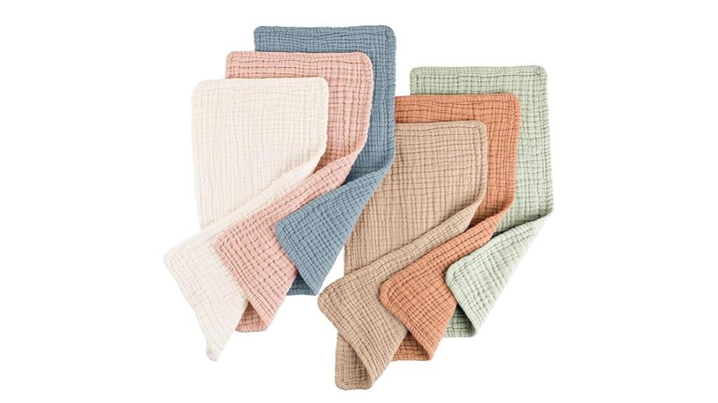 muslin baby burp cloths