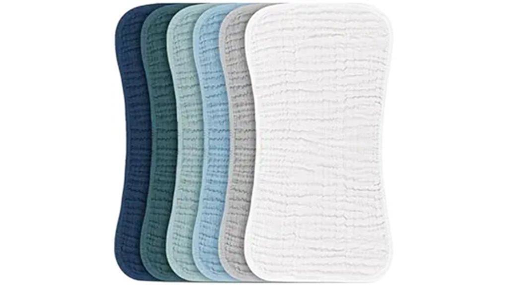 muslin baby burp cloths