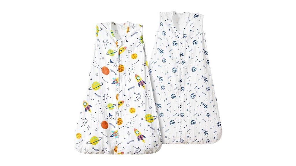 muslin cotton baby sleep sacks