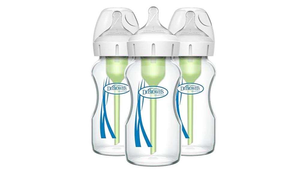 natural flow anti colic bottles