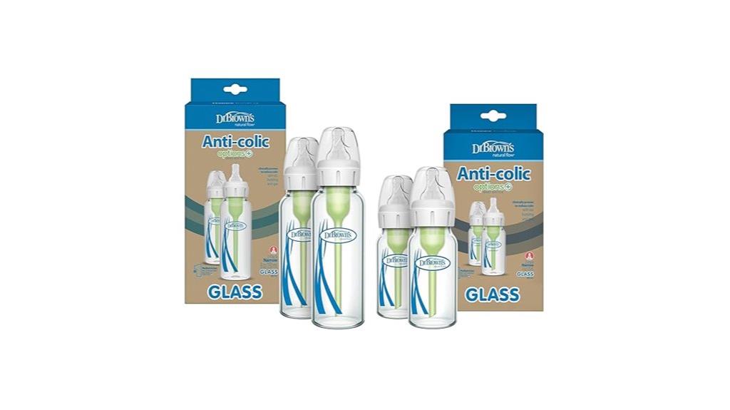 natural flow anti colic bottles