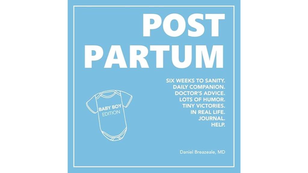 new mom postpartum journal