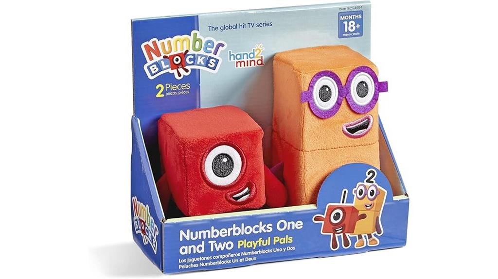 numberblocks plush toys