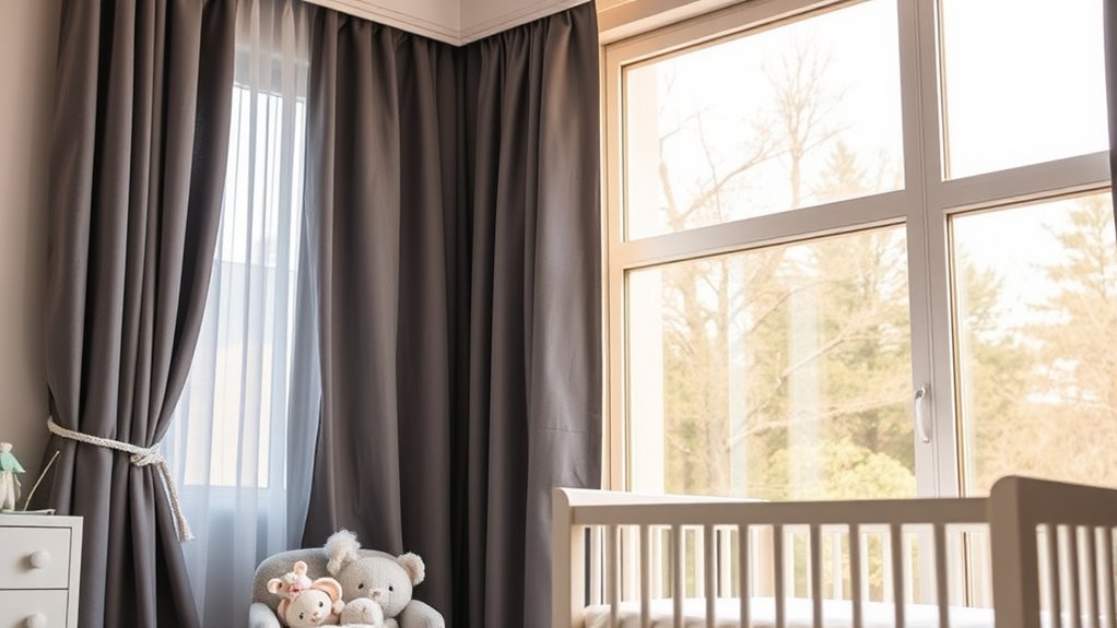 nursery blackout curtain considerations