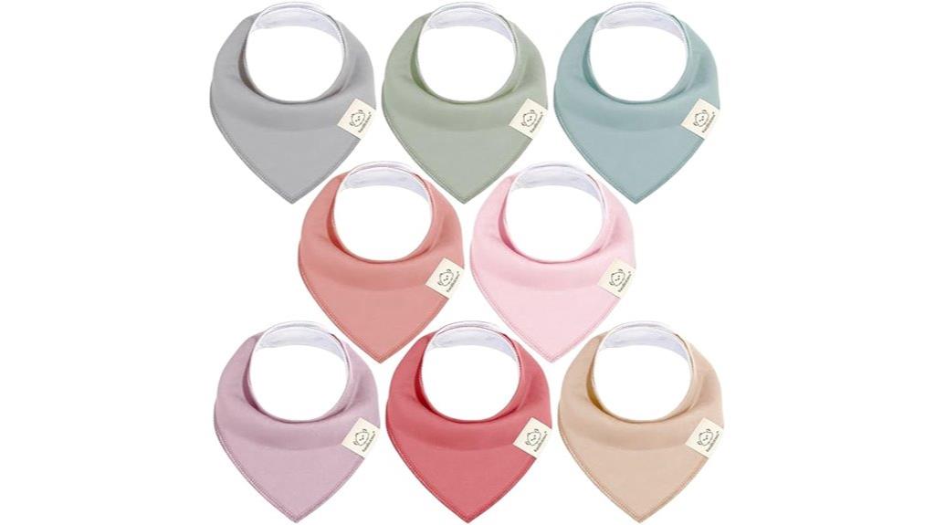 organic baby bib set