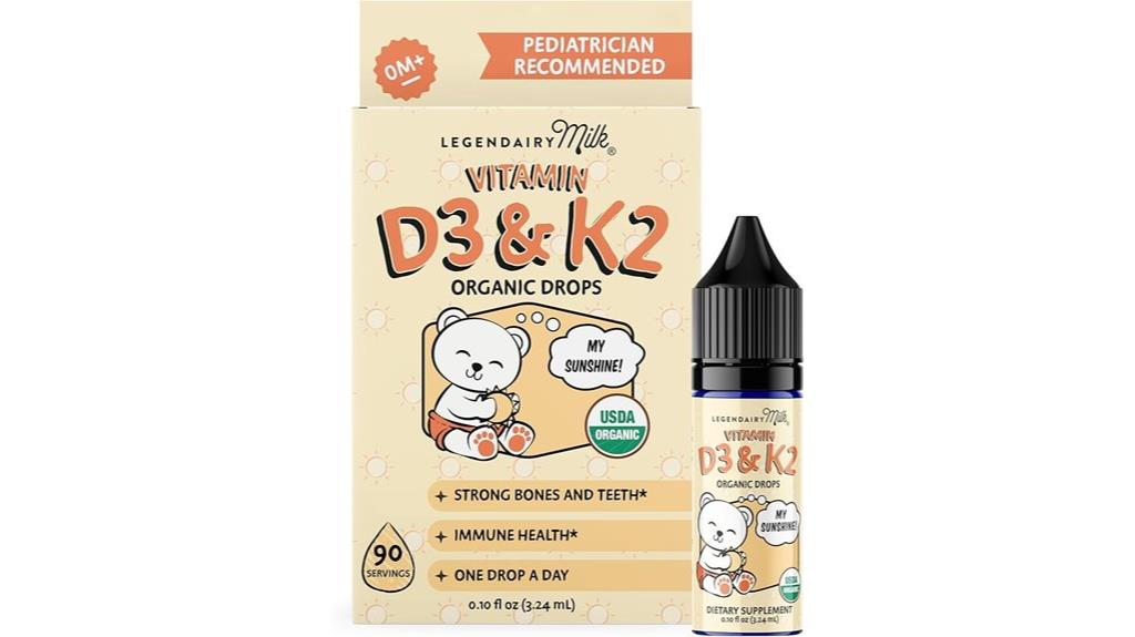 organic baby vitamin d3 k2