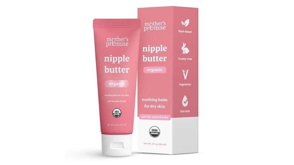organic breastfeeding nipple care