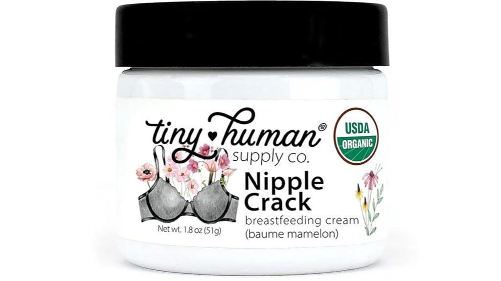 organic breastfeeding nipple care