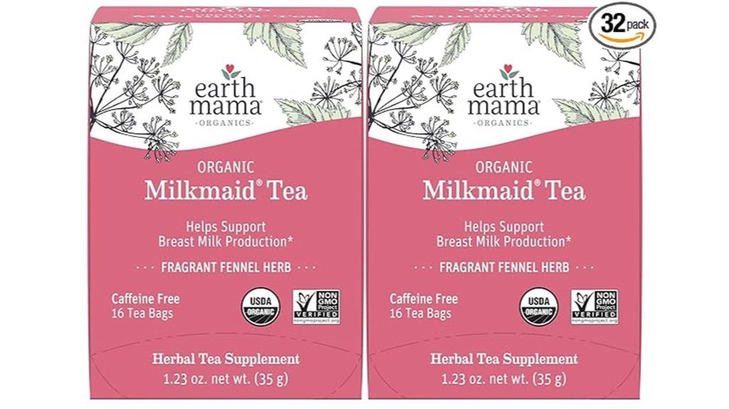 organic lactation support tea