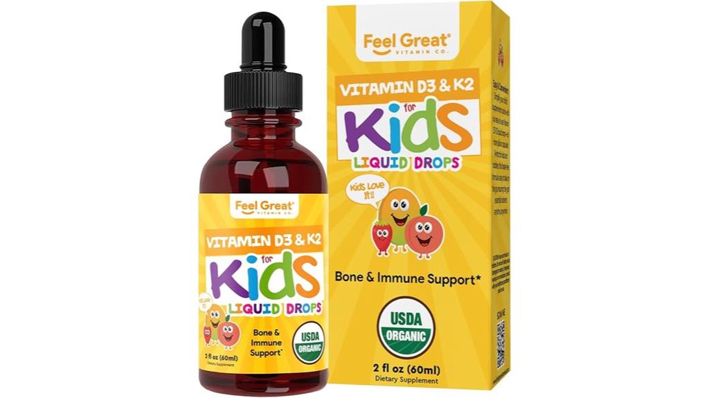 organic liquid vitamin d