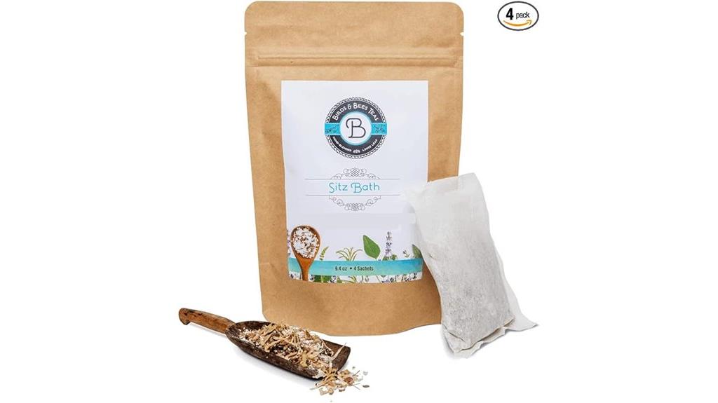 organic postpartum herbal soak