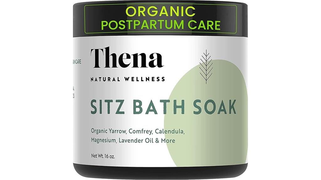 organic postpartum sitz soak