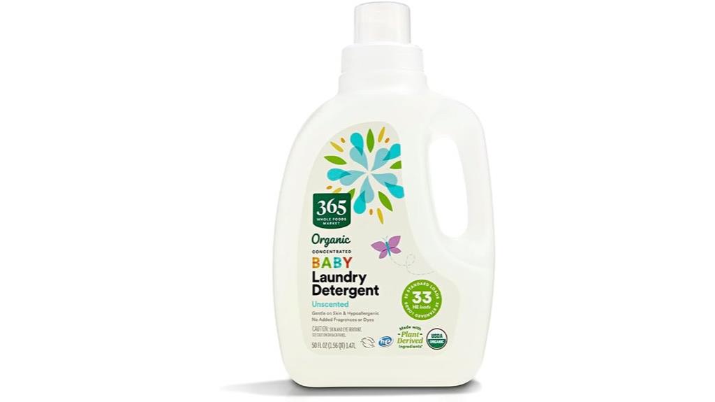 organic unscented baby detergent