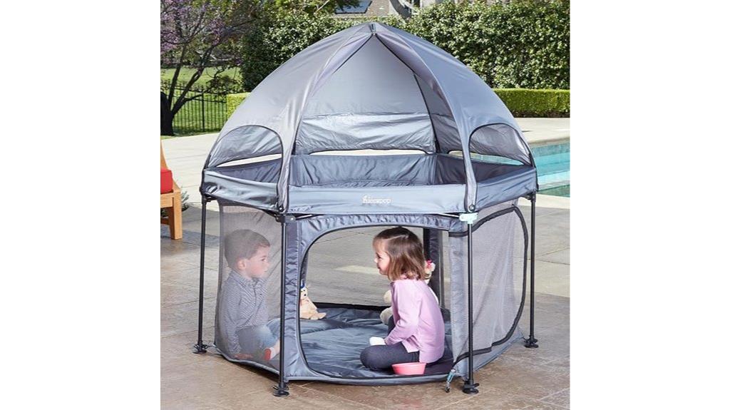 outdoor baby playpen canopy