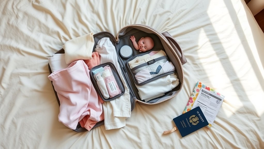 packing baby essentials efficiently