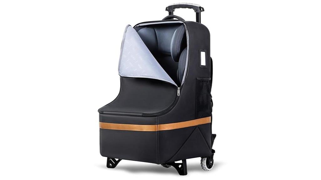 padded car seat travel bag