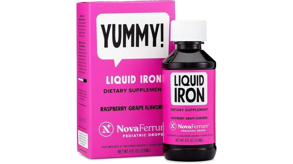 pediatric gluten free iron supplement