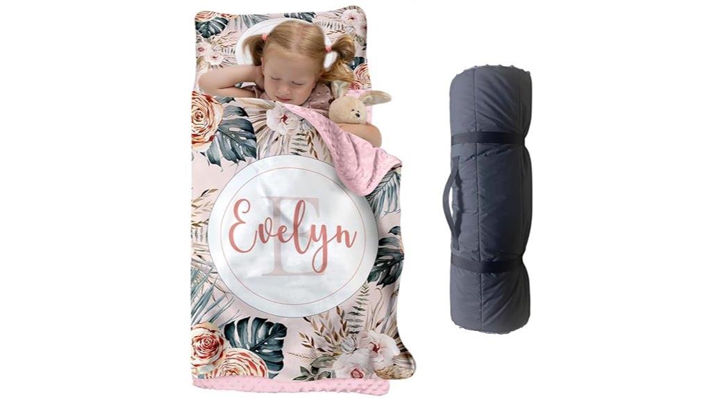 personalized toddler nap mat