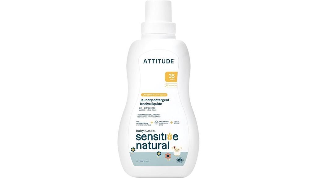 plant based unscented baby detergent