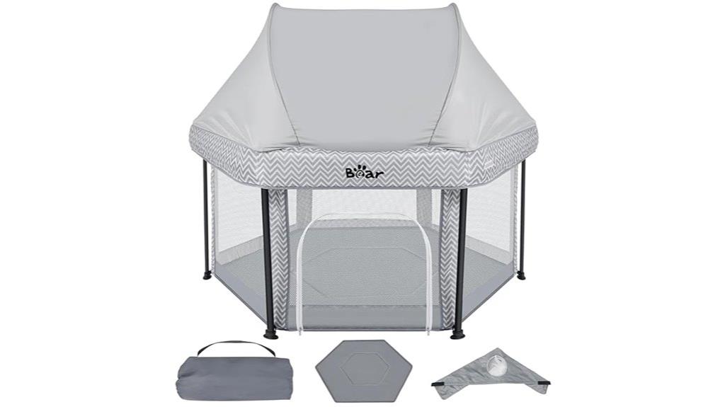 portable bear playpen