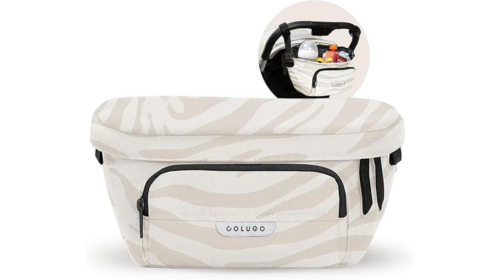 portable stroller organizer insert