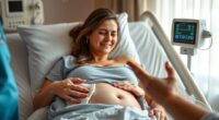 post c section gas relief