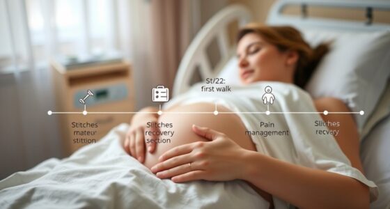 post c section healing stages