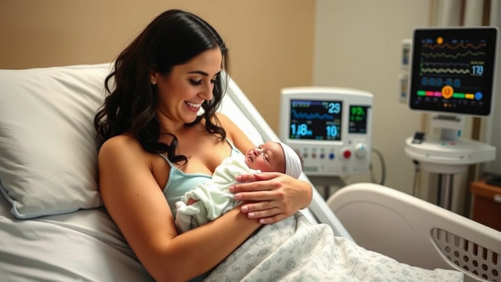 post cesarean pain relief