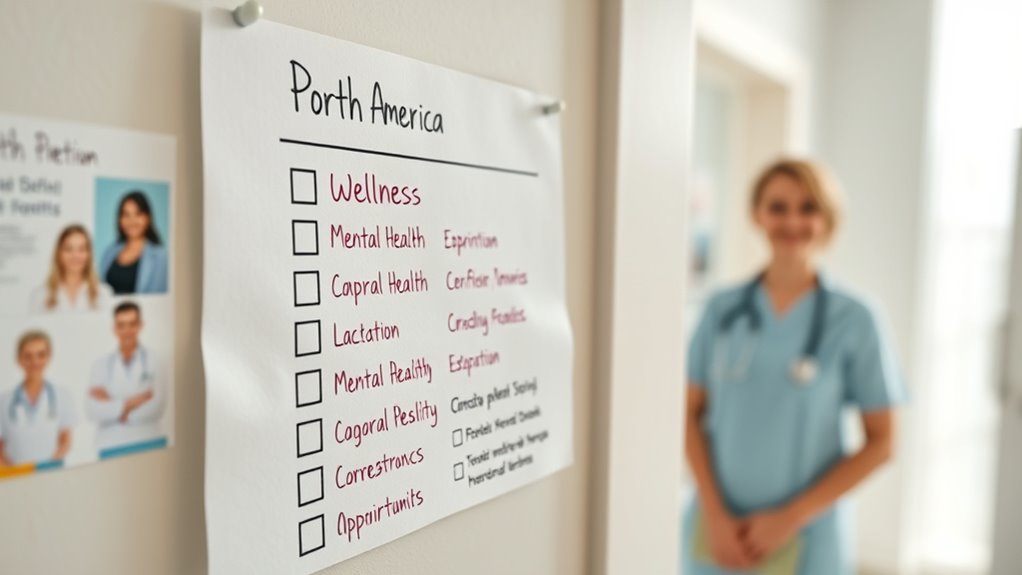 postpartum check up guidelines