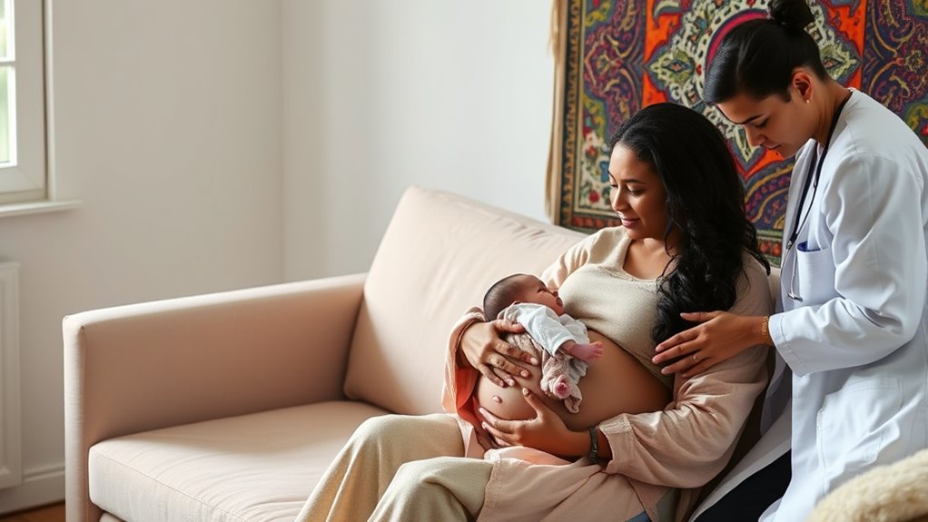 postpartum check ups and recovery