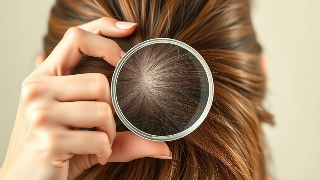postpartum hormone related hair shedding