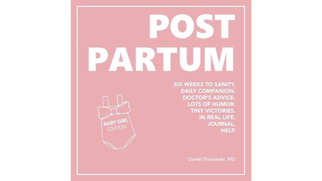 postpartum recovery journal guide