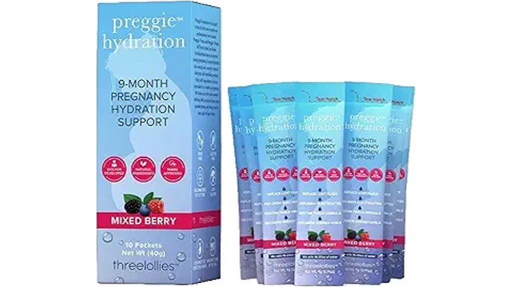 pregnancy hydration lollipops