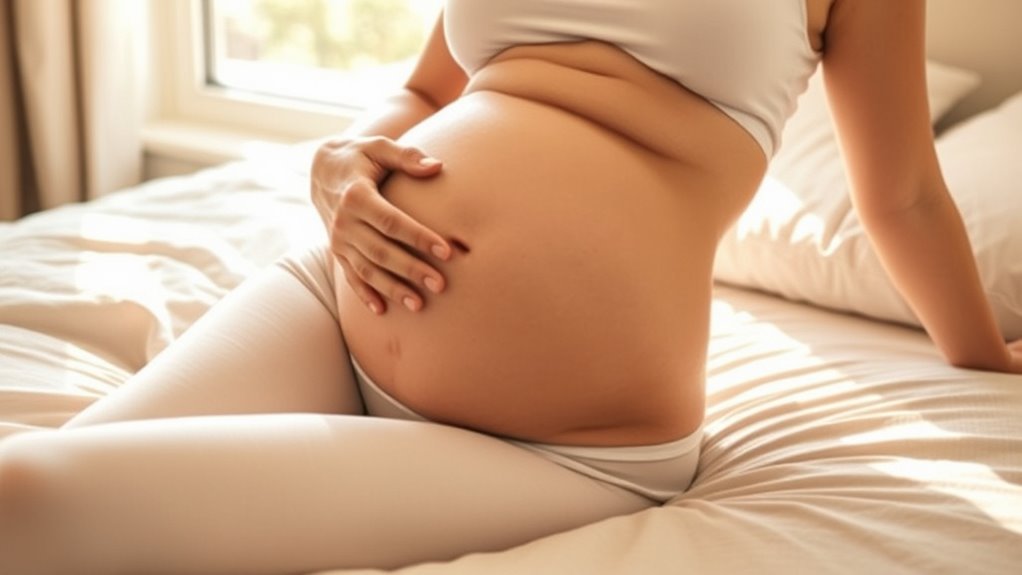 pregnancy stretches abdominal muscles