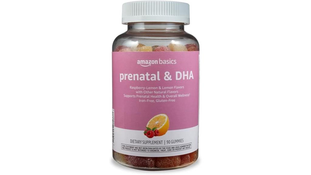 prenatal dha gummy supplement