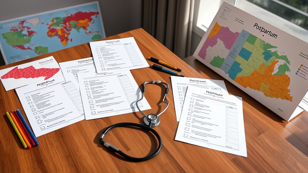 regional postpartum doctor visits