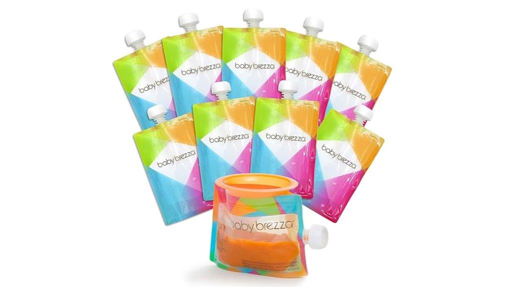 reusable baby food pouches