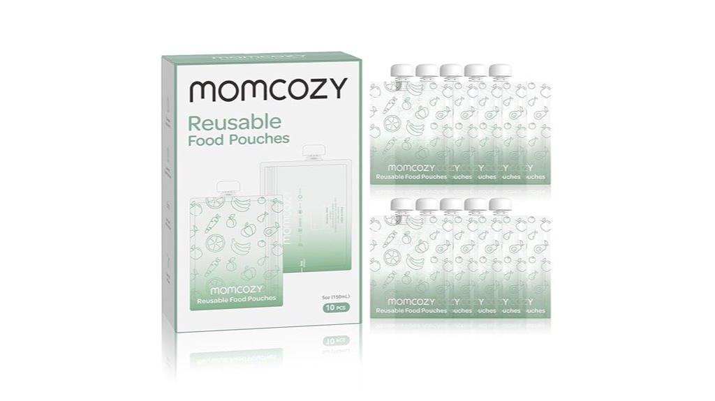 reusable baby food pouches