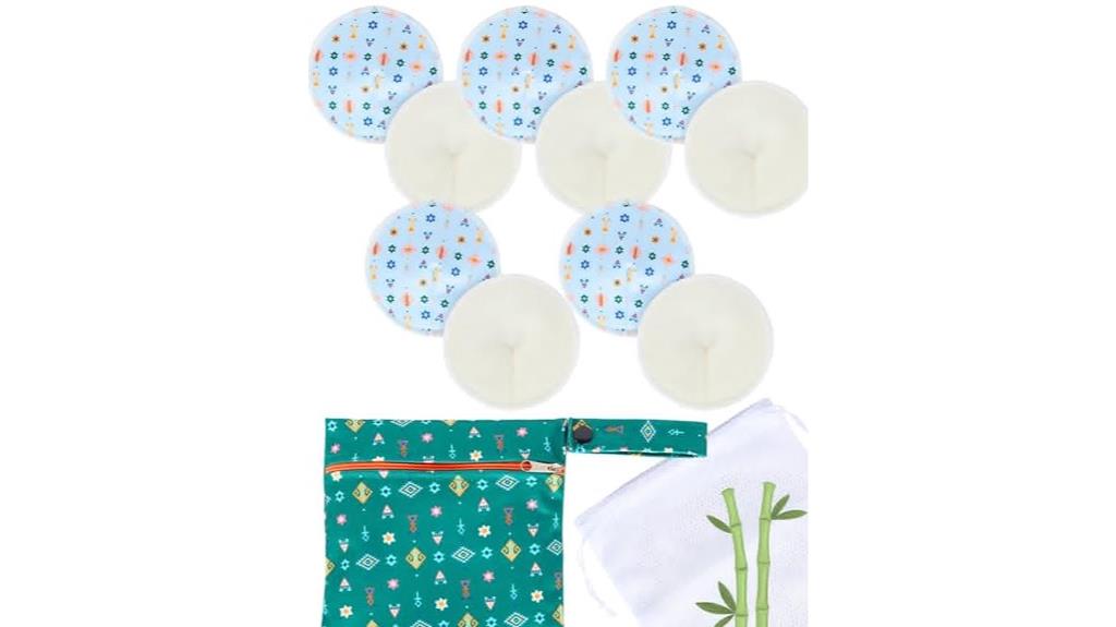 reusable breastfeeding pad pack