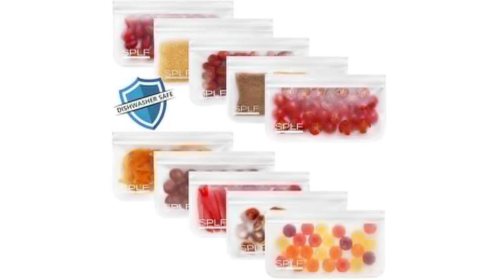 reusable snack storage bags