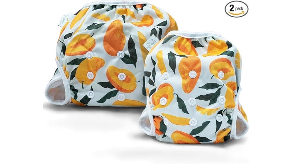 reusable swim diaper pack