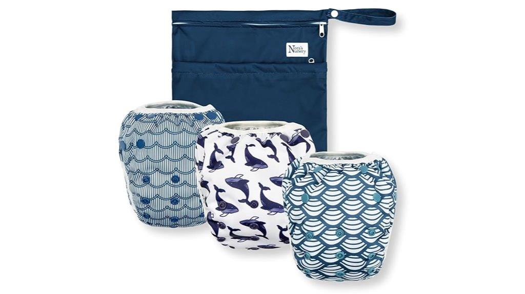 reusable swim diaper pack