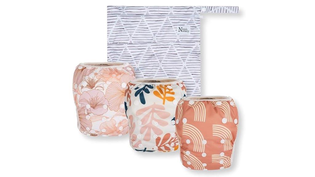 reusable swim diaper set